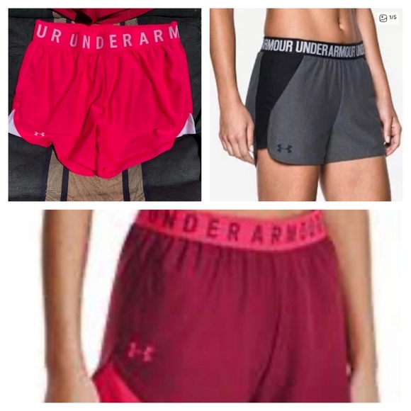 3 Pairs Under Armour Play up shorts with pockets M - Picture 1 of 12